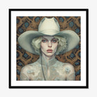 Winnie - Moon Lesbian Cowgirl Art Print