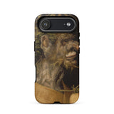 Winter - Giuseppe Arcimboldo Iphone Case, 17 Air / Matte, Phone Case Grotesque Tree-like Face Wooden Textured