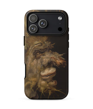 Iphone 17 Pro Max / Matte Winter - Giuseppe Arcimboldo Phone Case, Frost-bitten Face, Cracked Earth
