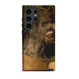 Winter - Giuseppe Arcimboldo Phone Case Samsung Galaxy S24 Ultra / Matte Phone Case Detailed Dark-toned Painting Gnarled Tree-like Face