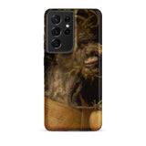 Winter - Giuseppe Arcimboldo Phone Case Samsung Galaxy S21 Ultra / Matte Phone Case Detailed Earthy-toned Painting Gnarled Tree-like Face