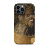 Winter - Giuseppe Arcimboldo Phone Case Iphone 13 Pro Max / Matte Iphone 15 Pro Max Case Artistic Textured Brown Giuseppe Arcimboldo
