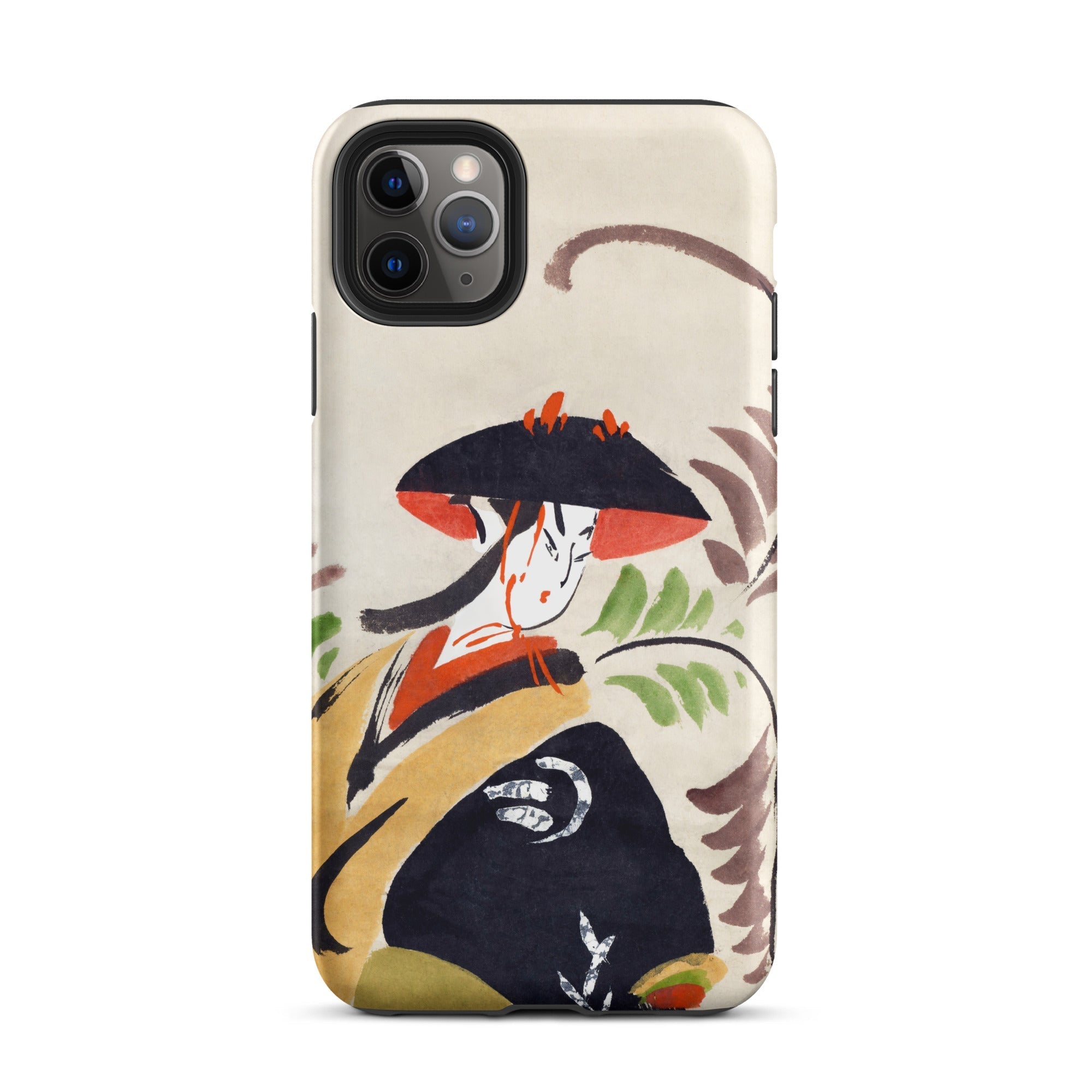 Wisteria Maiden Kabuki Dancer Iphone Case, 11 Pro Max / Matte, Iphone Case Japanese Art