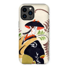 Wisteria Maiden - Kabuki Dancer Iphone Case, 14 Pro Max / Matte, Iphone Case Traditional Japanese Art Geisha Design