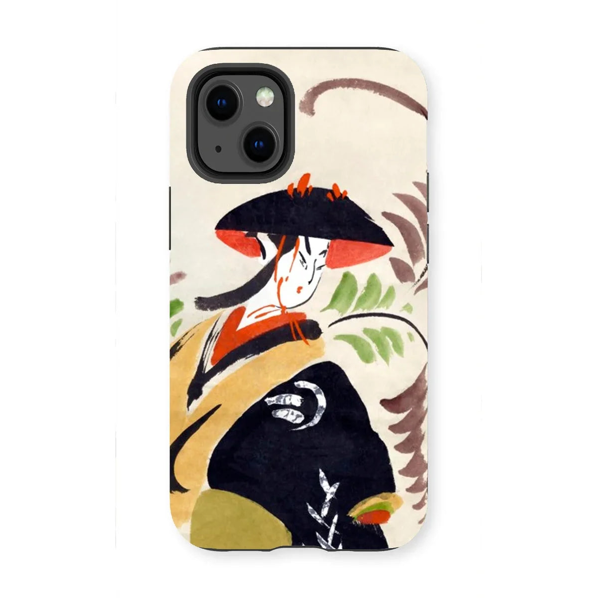 Wisteria Maiden - Kabuki Dancer Iphone Case - 13 Mini / Matte