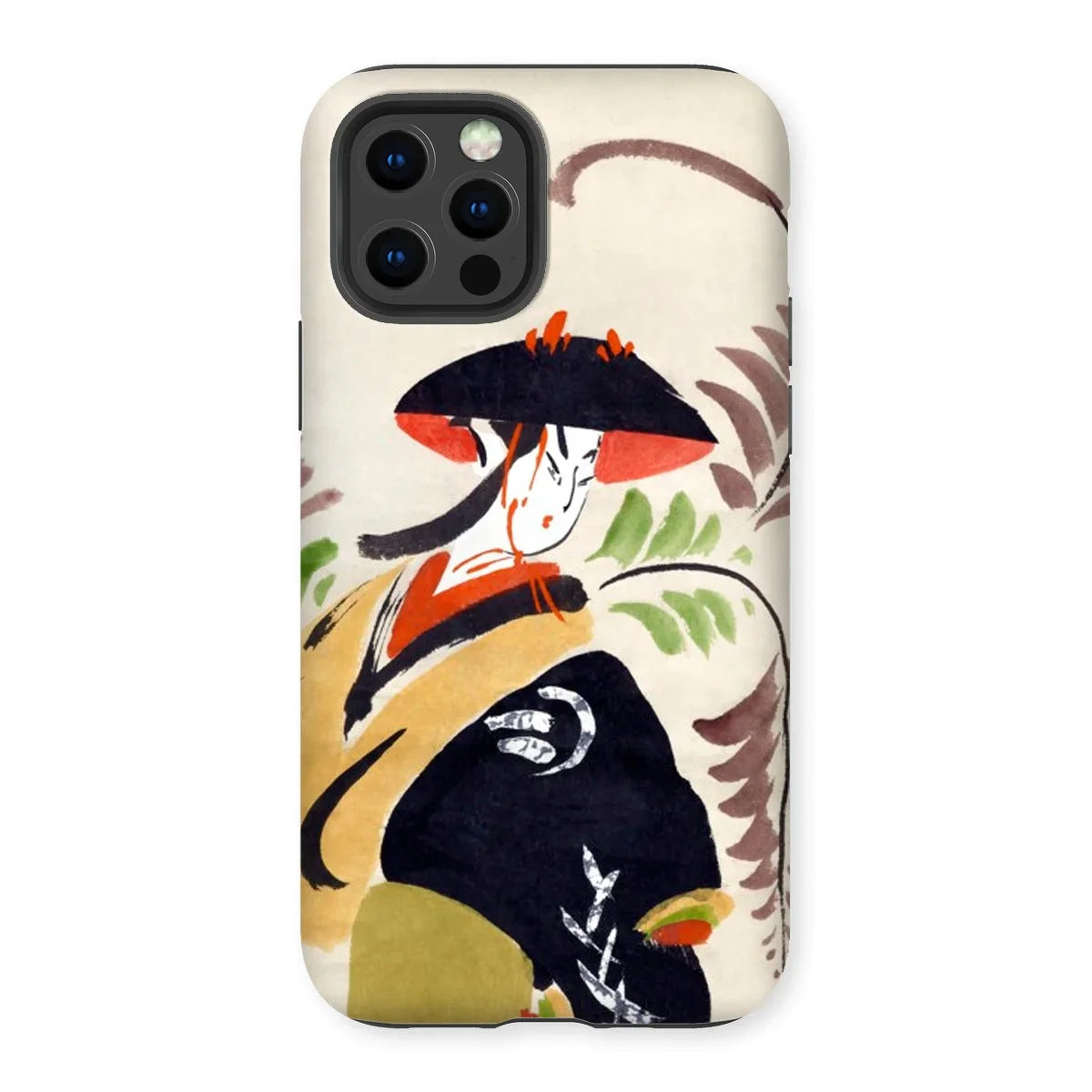 Wisteria Maiden - Kabuki Dancer Iphone Case - 12 Pro / Matte