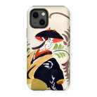 Wisteria Maiden - Kabuki Dancer Iphone Case - 13 / Matte