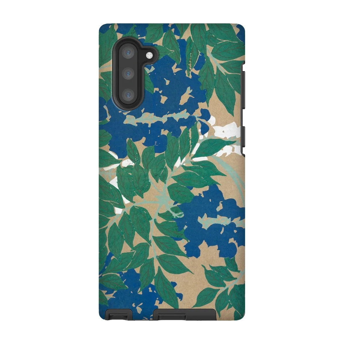 Wisteria From Momoyogusa - Floral Phone Case - Kamisaka Sekka - Samsung Galaxy Note 10 / Matte - Mobile Phone Cases