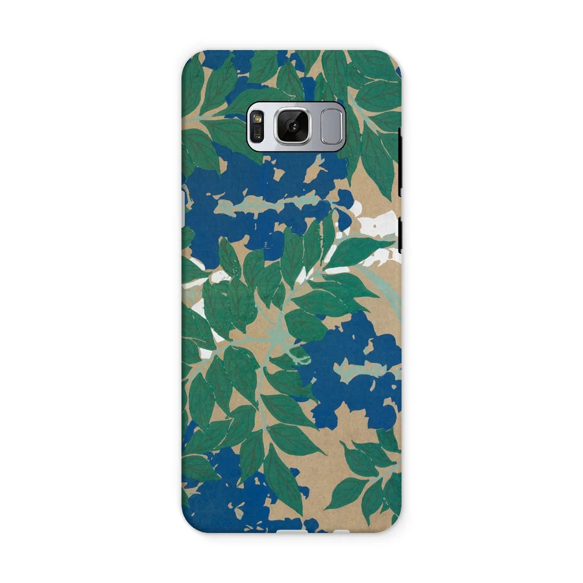 Wisteria From Momoyogusa - Floral Phone Case - Kamisaka Sekka - Samsung Galaxy S8 / Matte - Mobile Phone Cases