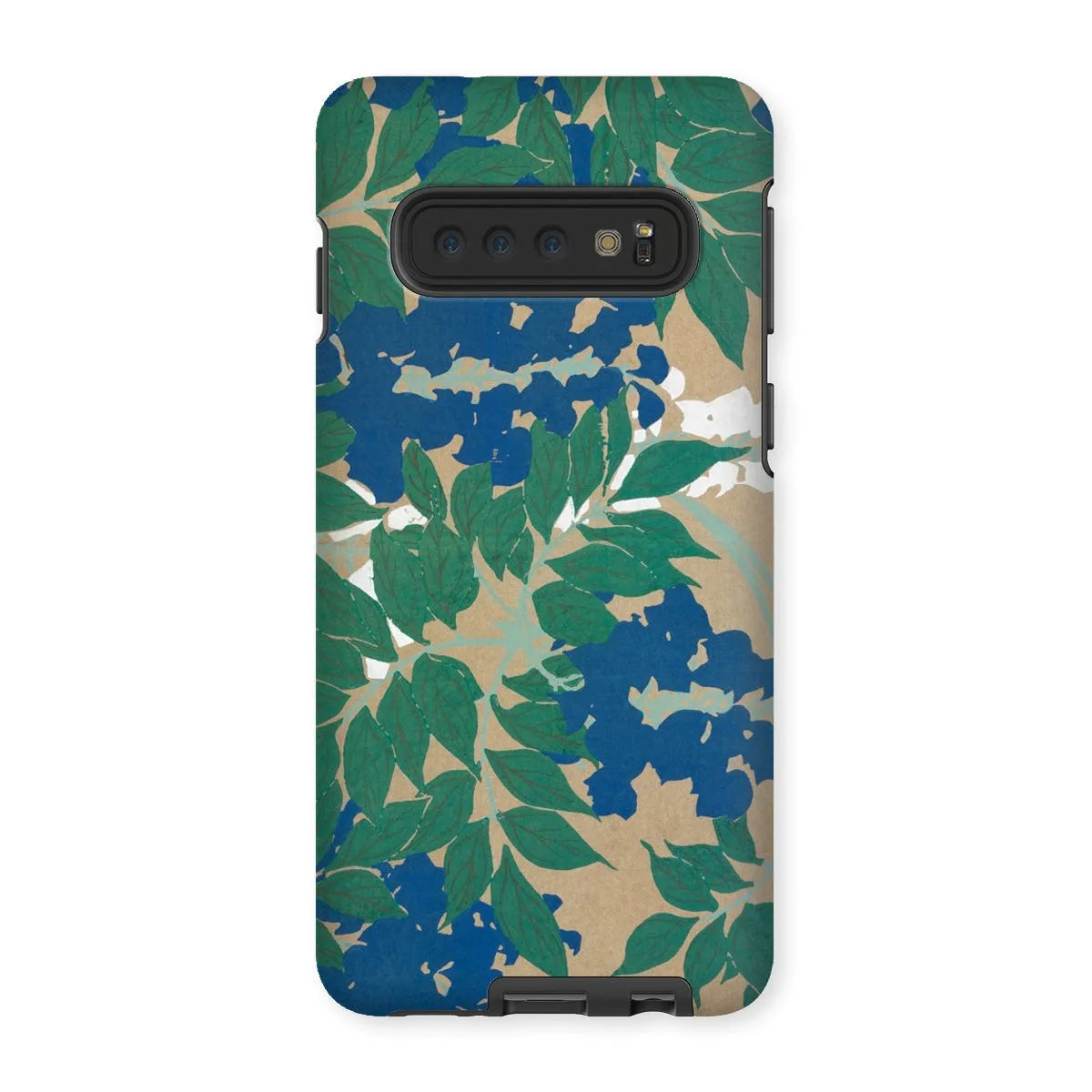 Wisteria From Momoyogusa - Floral Phone Case - Kamisaka Sekka - Samsung Galaxy S10 / Matte - Mobile Phone Cases