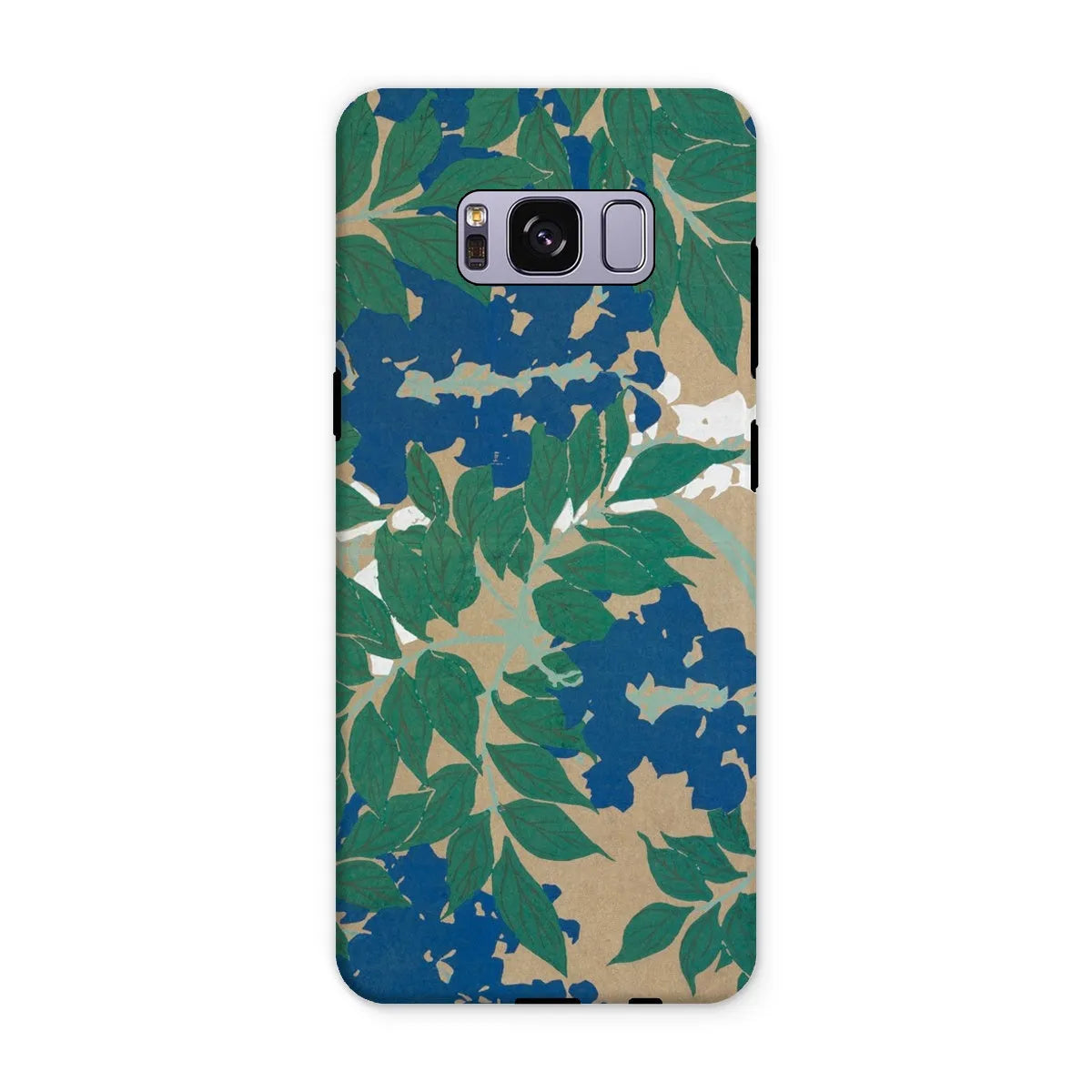 Wisteria From Momoyogusa - Floral Phone Case - Kamisaka Sekka - Samsung Galaxy S8 Plus / Matte - Mobile Phone Cases
