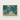 Rectangular Framed Artwork Stylized Print Blue Wisteria Blossoms Kamisaka Sekka, Sekka’s, Momoyogusa