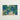 Rectangular Canvas Stylized Print Blue Wisteria Blossoms Green Kamisaka Sekka, Sekka’s, Momoyogusa