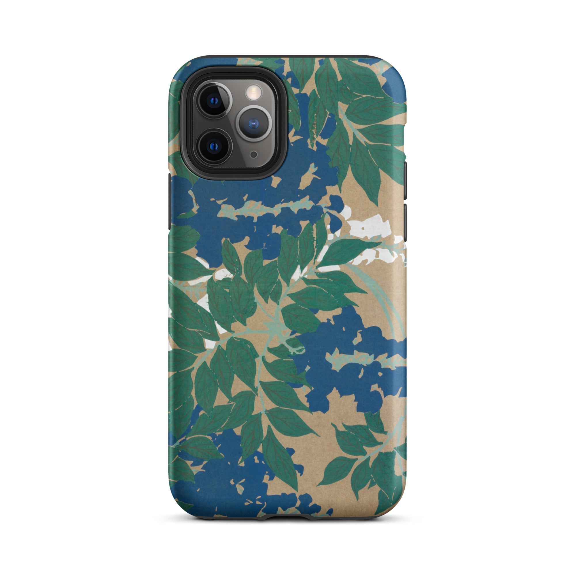 Wisteria from Momoyogusa Kamisaka Sekka Iphone Case, 11 Pro / Matte, Floral Patterned Phone Case