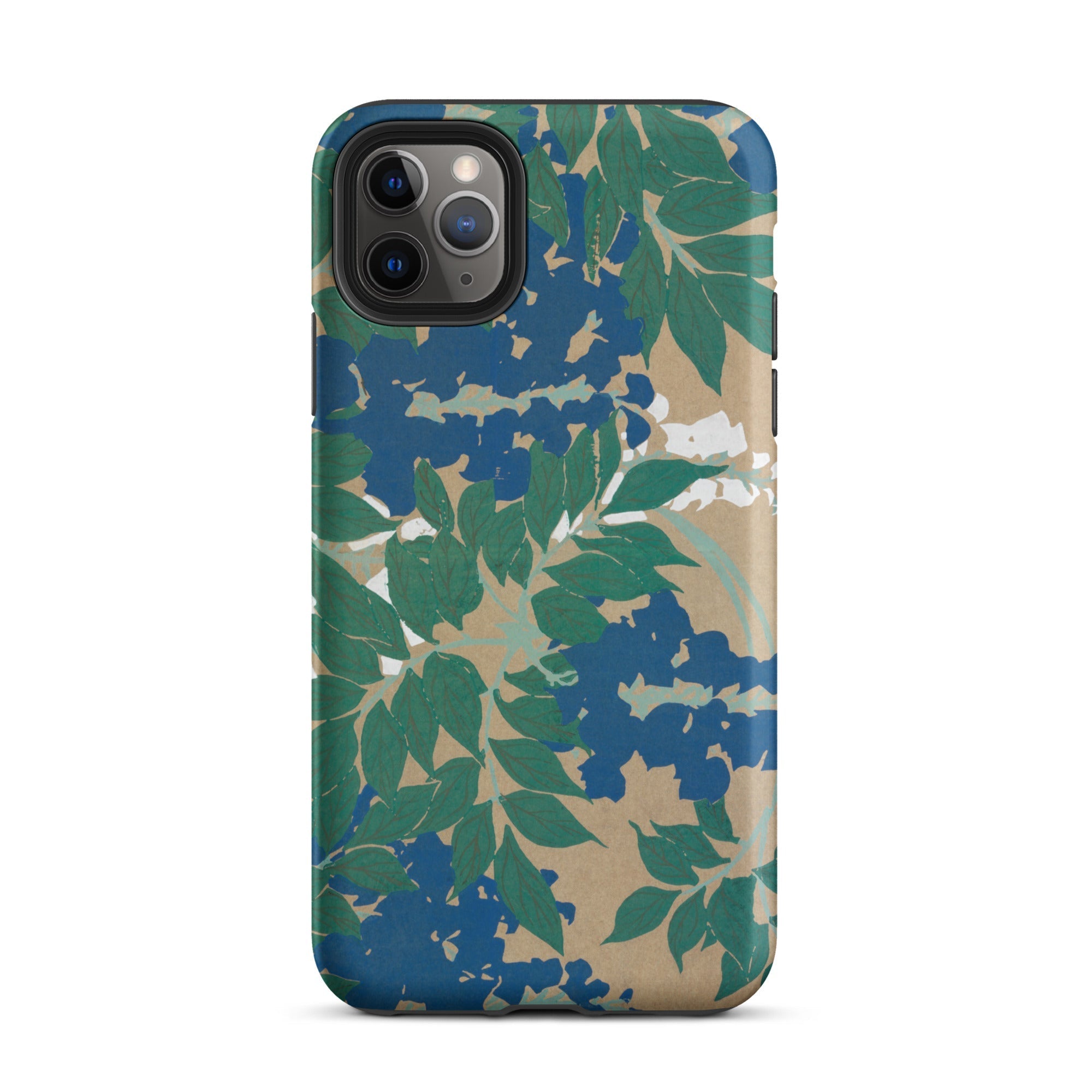 Wisteria from Momoyogusa Kamisaka Sekka Iphone Case, 11 Pro Max / Matte, Floral Patterned Phone Case
