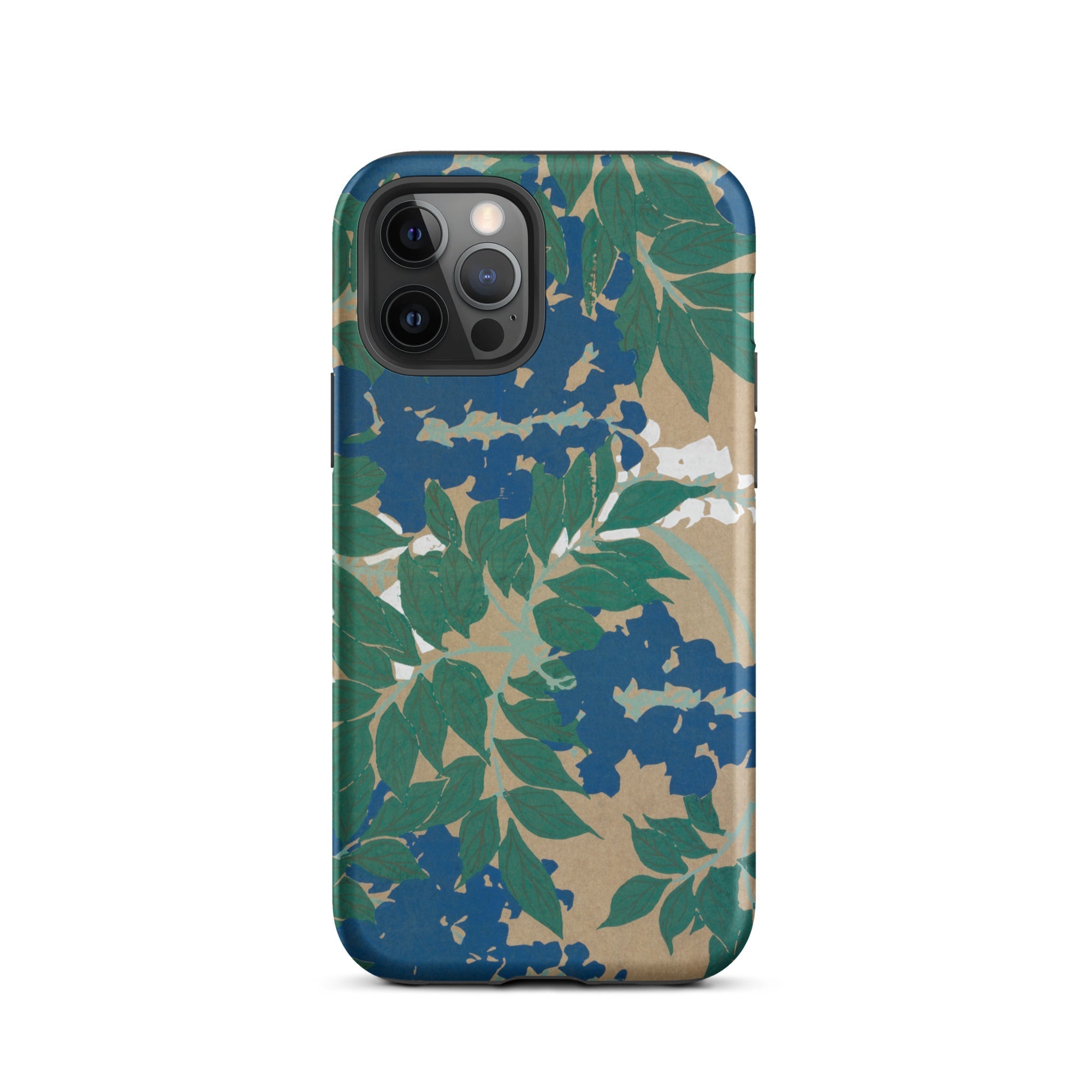 Wisteria from Momoyogusa Kamisaka Sekka Iphone Case, 12 Pro / Matte, Floral Patterned Phone Case