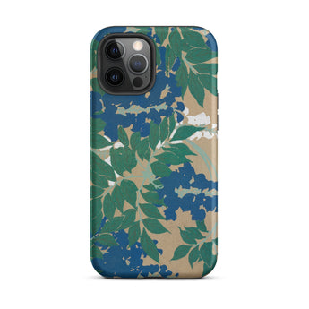 Wisteria from Momoyogusa - Kamisaka Sekka Iphone Case, 12 Pro Max / Matte, Floral Patterned Phone Case