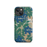Wisteria from Momoyogusa - Kamisaka Sekka Iphone Case, 13 / Matte, Floral Patterned Phone Case
