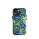 Wisteria from Momoyogusa - Kamisaka Sekka Iphone Case, 13 Mini / Tough Phone, Floral Patterned Phone Case