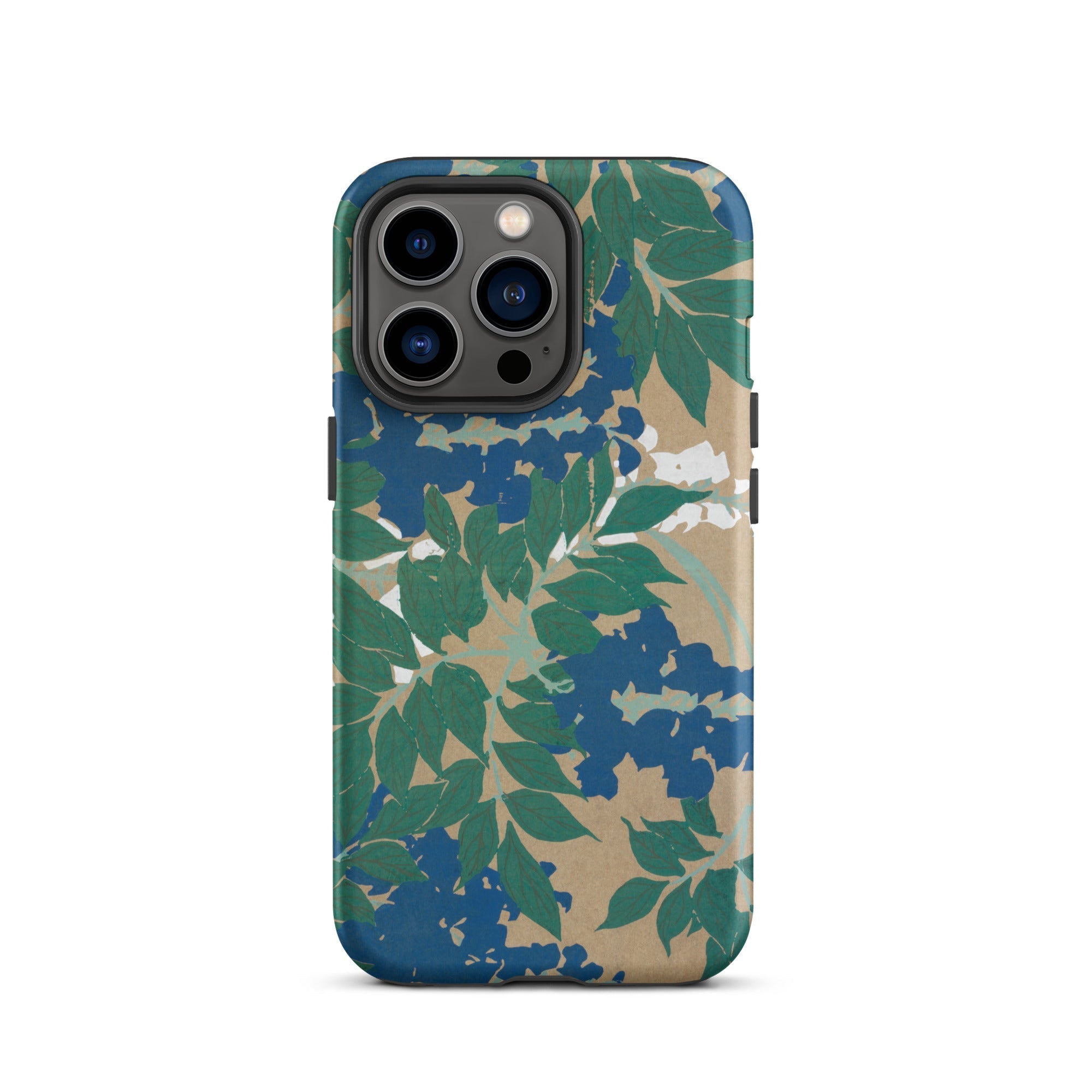 Wisteria from Momoyogusa Kamisaka Sekka Iphone Case, 13 Pro / Matte, Floral Patterned Phone Case