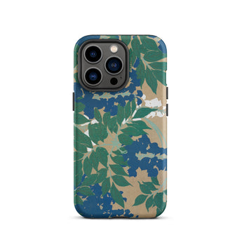 Wisteria from Momoyogusa - Kamisaka Sekka Iphone Case, 13 Pro / Matte, Floral Patterned Phone Case