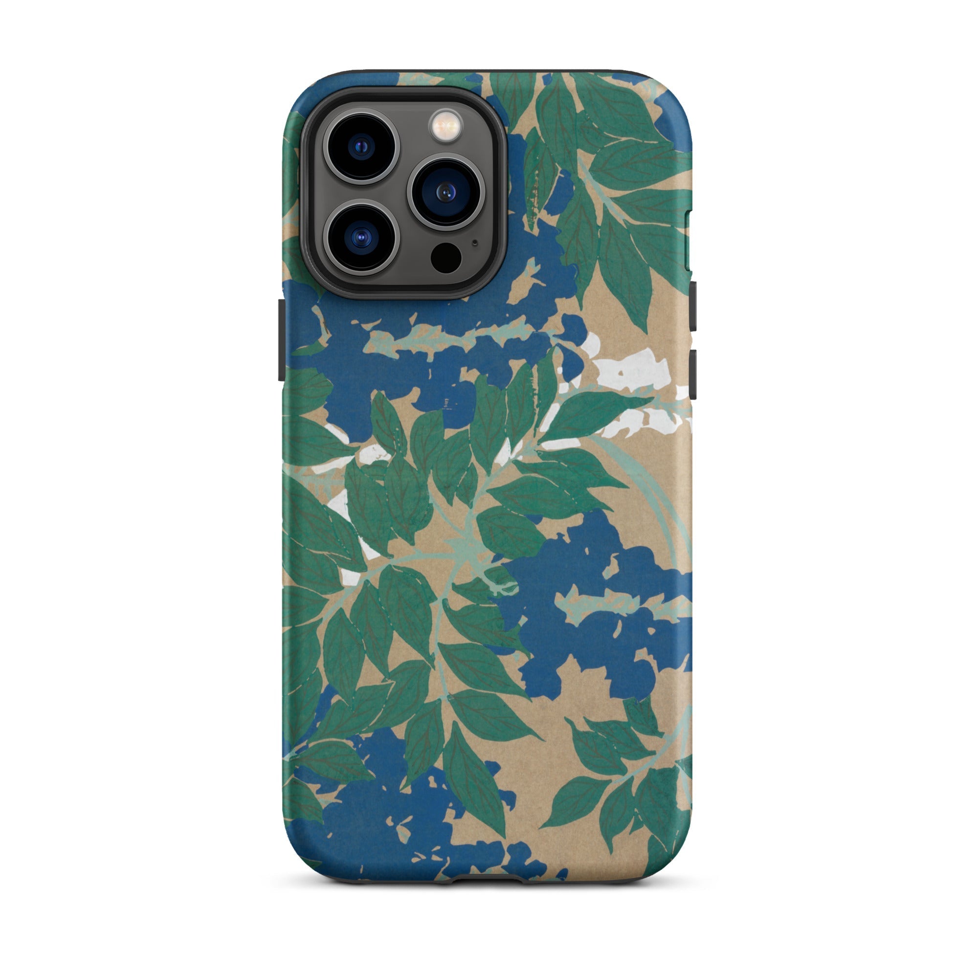 Wisteria from Momoyogusa Kamisaka Sekka Iphone Case, 13 Pro Max / Matte, Floral Patterned Phone Case