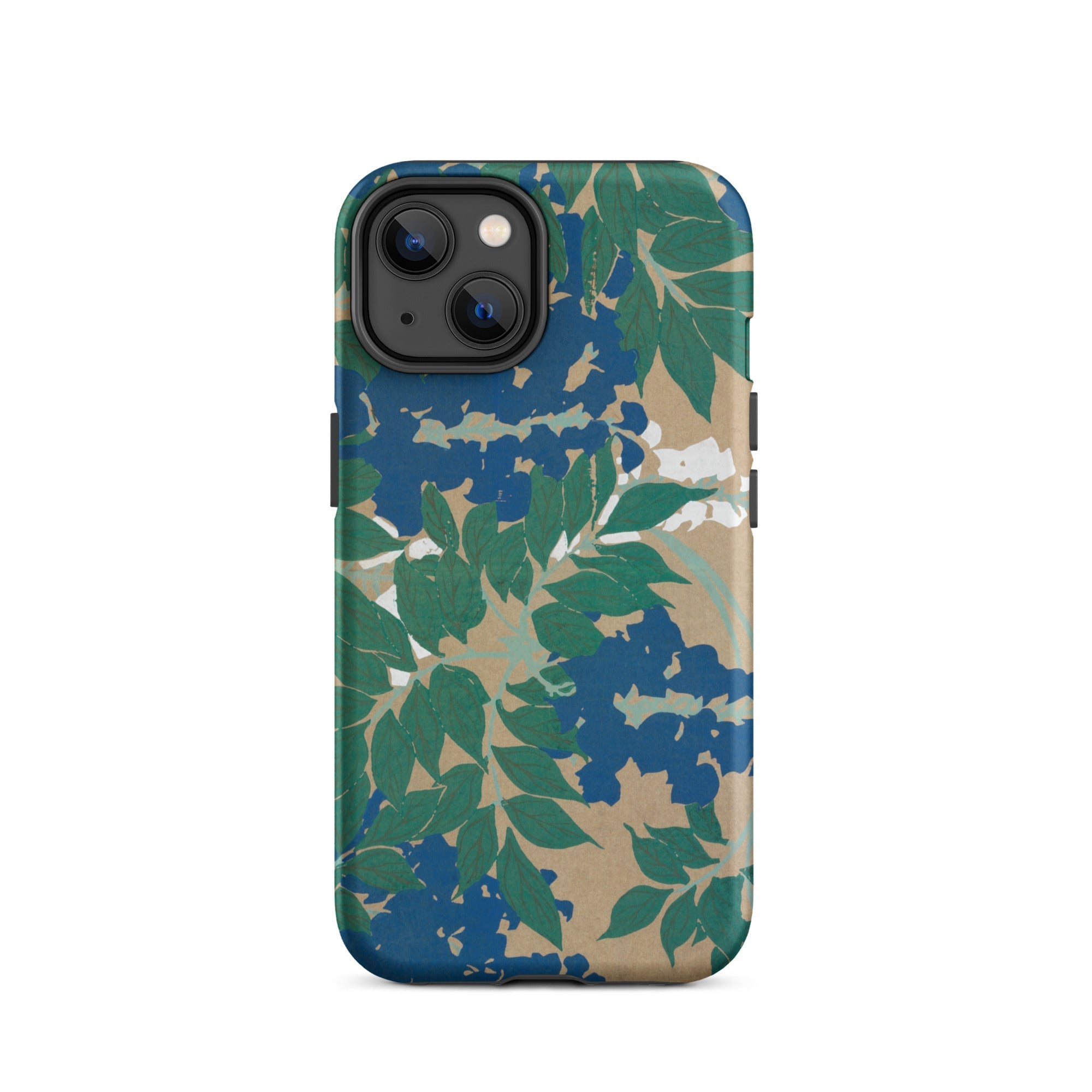 Wisteria from Momoyogusa Kamisaka Sekka Iphone Case, 14 / Matte, Floral Patterned Phone Case