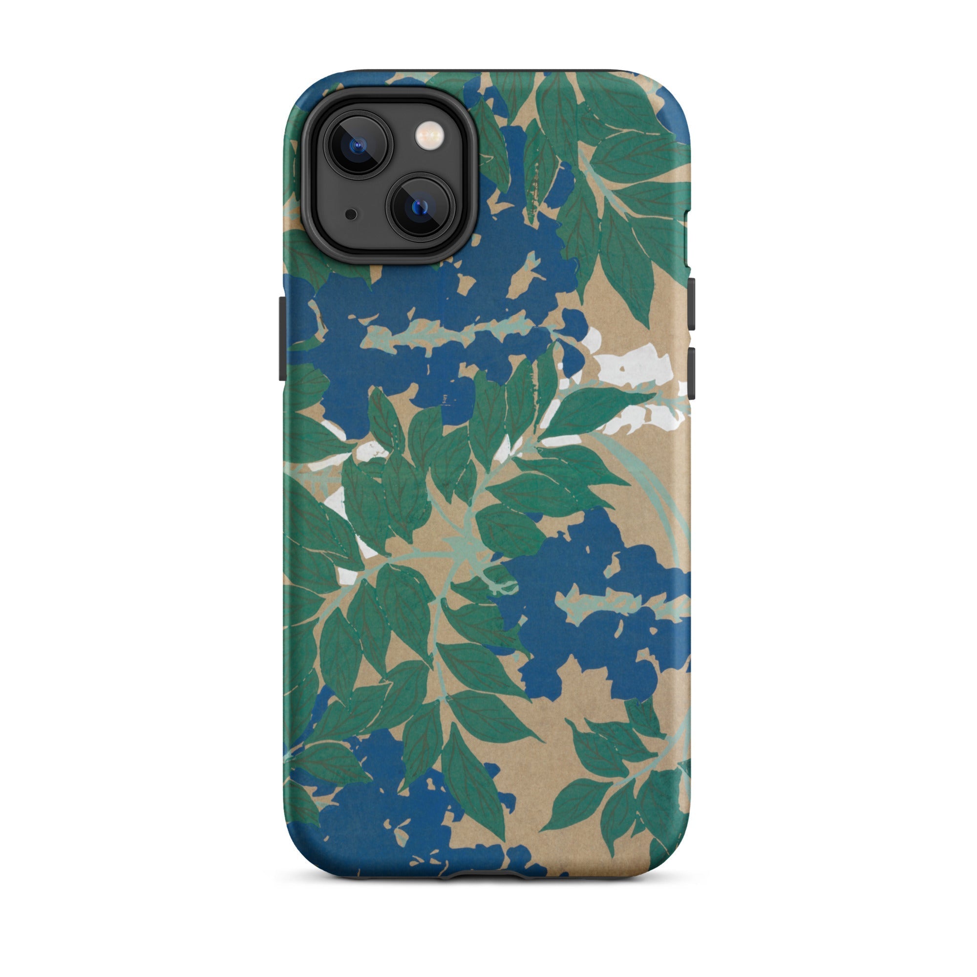 Wisteria from Momoyogusa Kamisaka Sekka Iphone Case, 14 Plus / Matte, Floral Patterned Phone Case