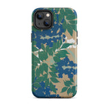 Wisteria from Momoyogusa - Kamisaka Sekka Iphone Case, 14 Plus / Matte, Floral Patterned Phone Case