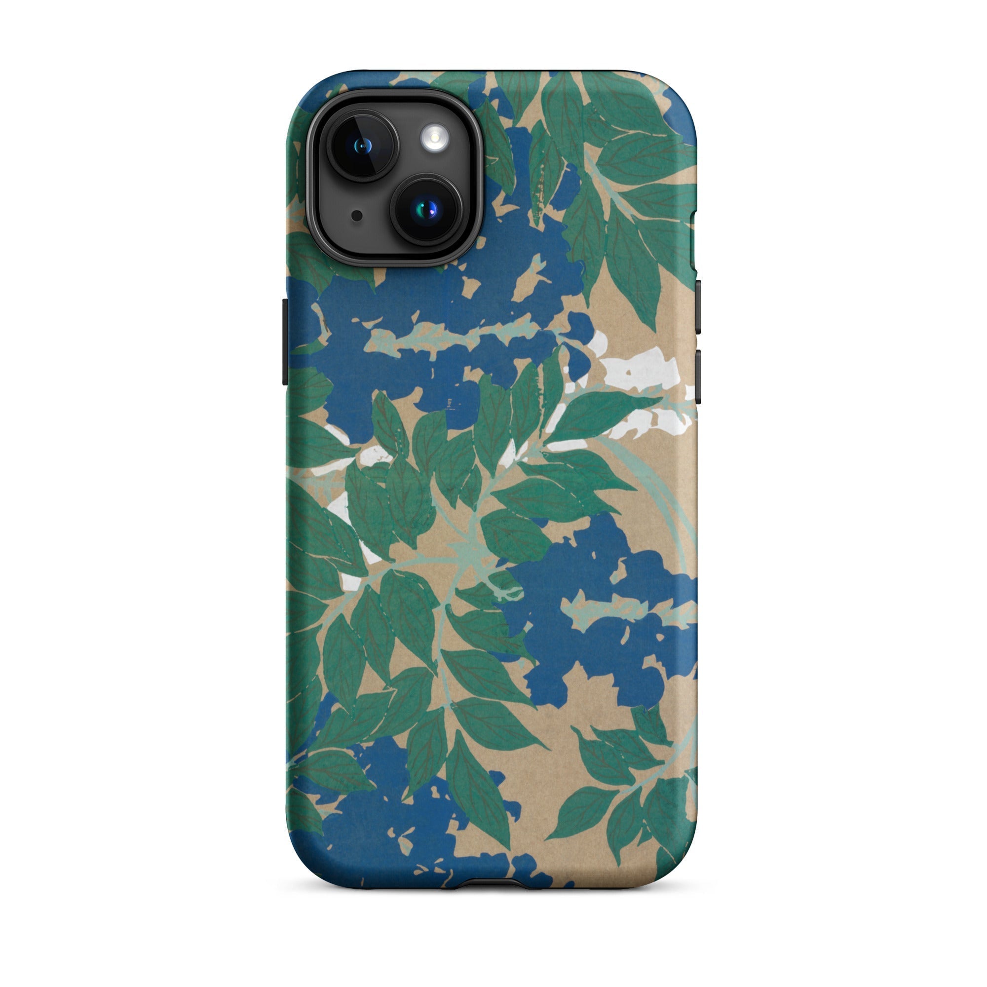 Wisteria from Momoyogusa Kamisaka Sekka Iphone Case, 15 Plus / Matte, Floral Patterned Phone Case