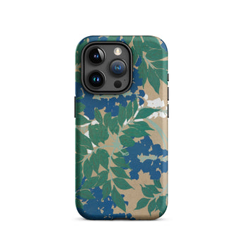 Wisteria from Momoyogusa - Kamisaka Sekka Iphone Case, 15 Pro / Matte, Floral Patterned Phone Case