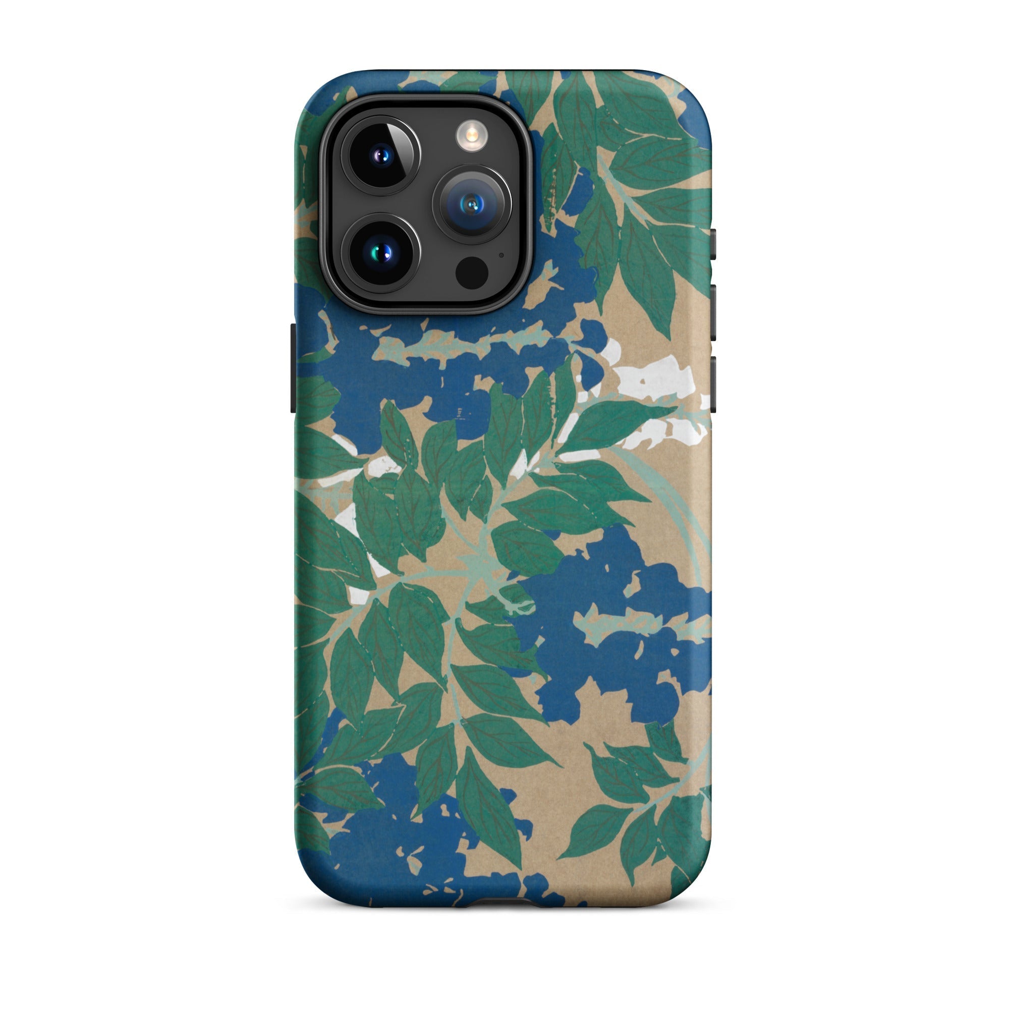 Wisteria from Momoyogusa Kamisaka Sekka Iphone Case, 15 Pro Max / Matte, Floral Patterned Phone Case