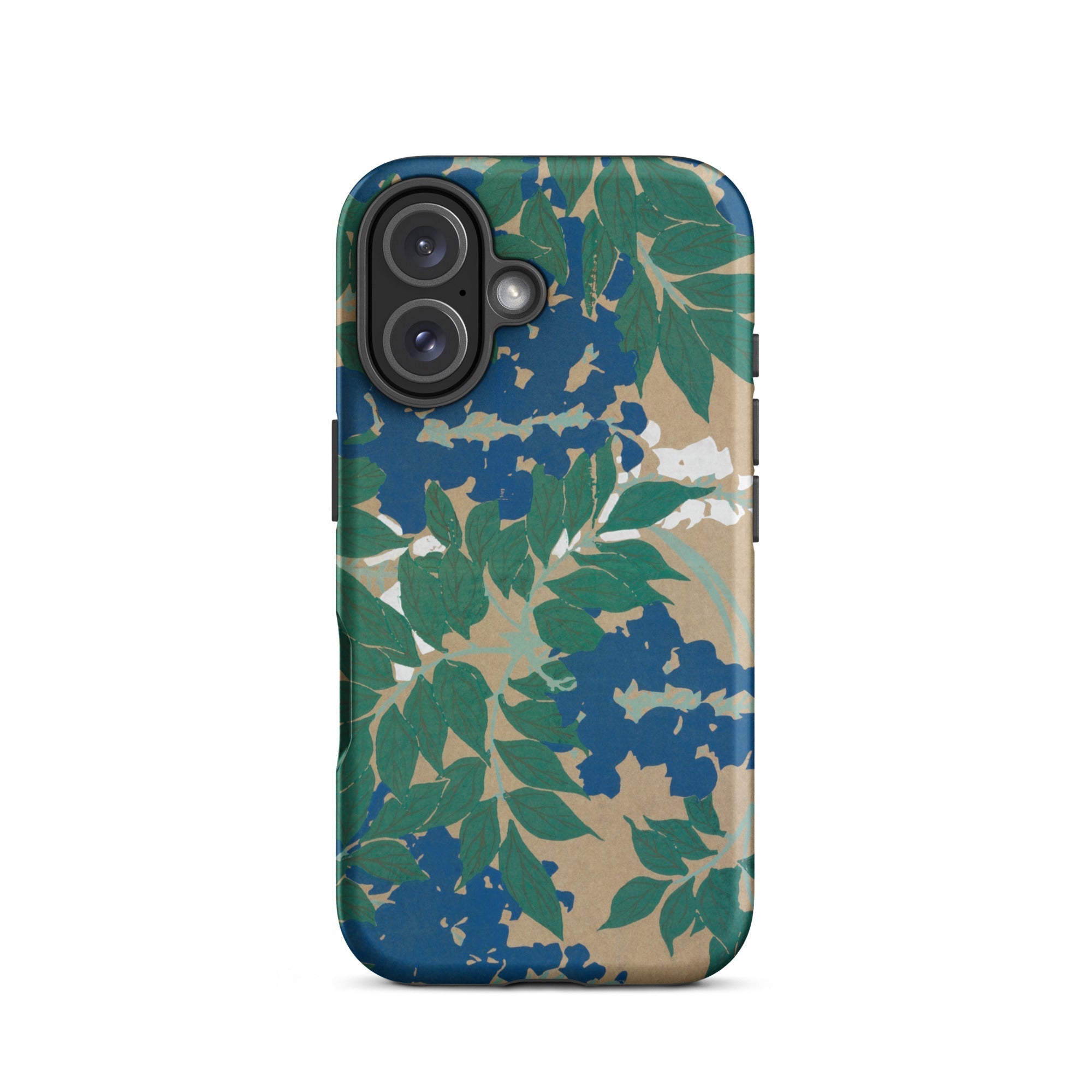 Wisteria from Momoyogusa Kamisaka Sekka Iphone Case, 16 / Matte, Floral Patterned Phone Case