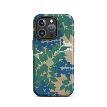 Wisteria from Momoyogusa - Kamisaka Sekka Iphone Case, 16 Pro / Matte, Floral Patterned Phone Case