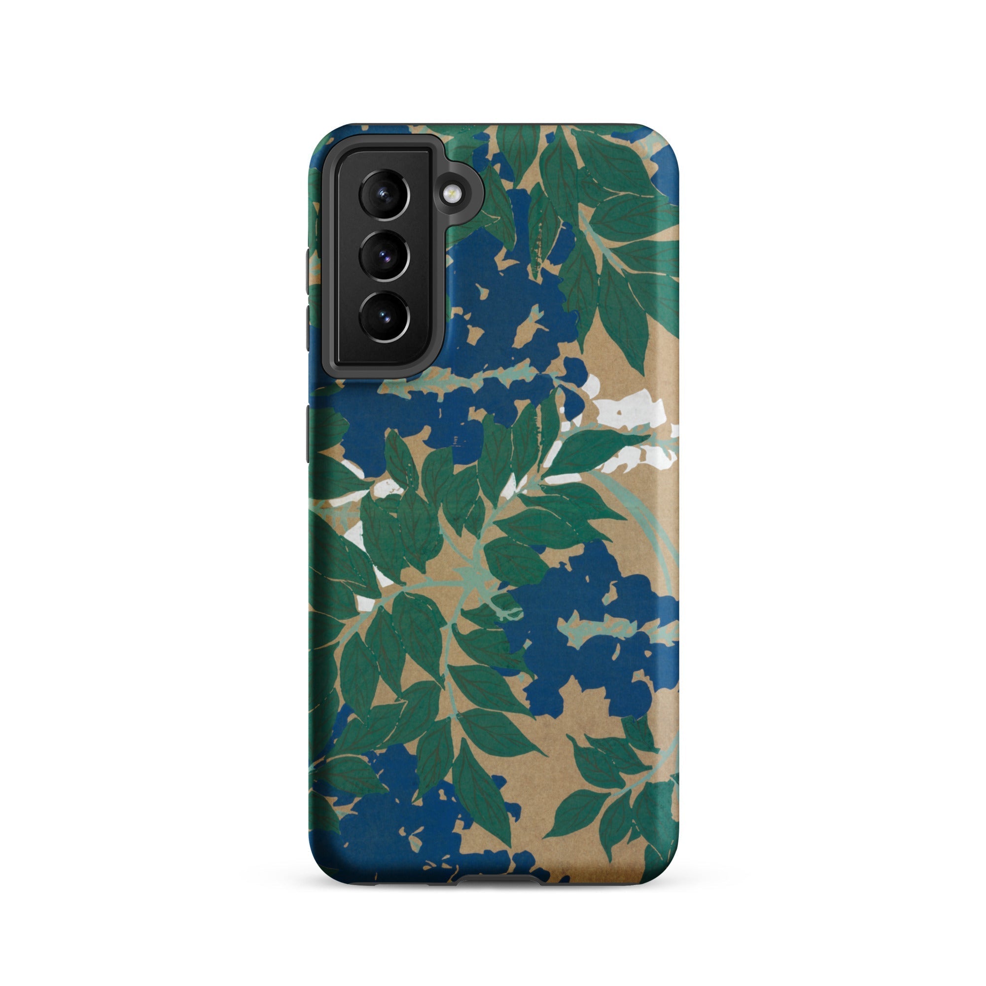 Wisteria from Momoyogusa Kamisaka Sekka Samsung Case, Galaxy S21 / Matte, Smartphone Floral Patterned Protective Case