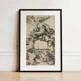 The Witch - Albrecht Durer Art Print / Canvas, 12x18’’ / 31x46cm / Black Frame / Matboard, Posters Prints & Visual Artwork, Toby Leon