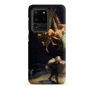 Witches’ Flight Francisco Goya Samsung Case, Galaxy S20 Ultra / Matte, Black Smartphone Case Classical Painting Figures Dark Dramatic