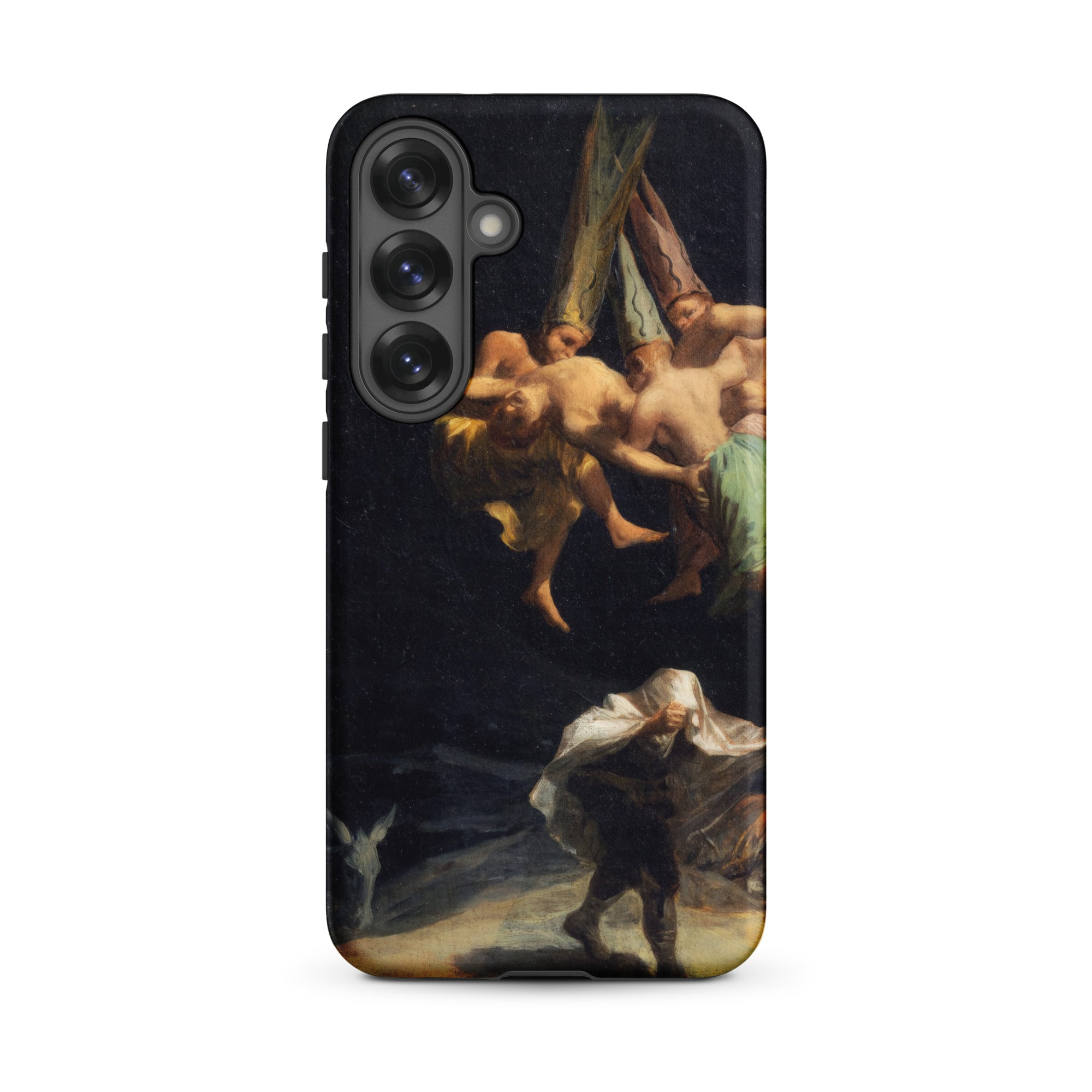 Witches’ Flight Francisco Goya Samsung Case, Galaxy S25 Plus / Matte, Smartphone Case Classical Painting Figures Man