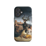 Witches’ Sabbath - Francisco De Goya Iphone Case, 16 / Matte, Phone Case Witches Sabbath Painting