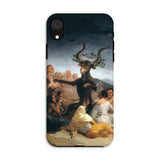 Witches’ Sabbath - Francisco De Goya Iphone Case, Xr / Matte, Phone Case Witches Sabbath Painting