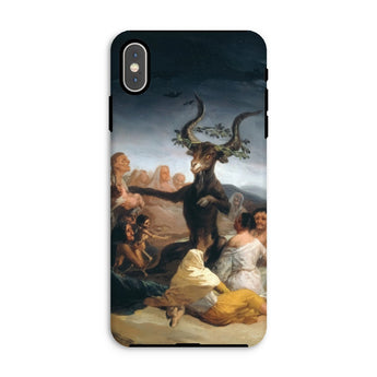 Witches’ Sabbath - Francisco De Goya Iphone Case, Xs Max / Matte, Phone Case Painting