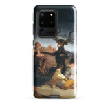 Witches’ Sabbath - Francisco De Goya Samsung Case, Galaxy S20 Ultra / Gloss, Phone Case Classical Painting Goat-headed Figure Surrounded
