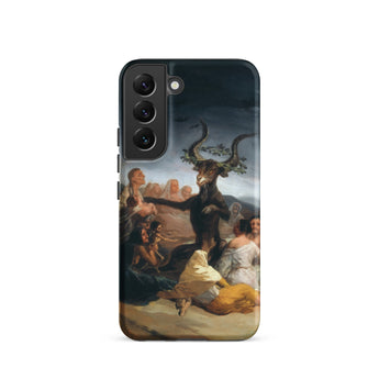 Witches’ Sabbath - Francisco De Goya Samsung Case, Galaxy S22 / Matte, Phone Case Stylized Depiction Witches Gathered Horned Figure