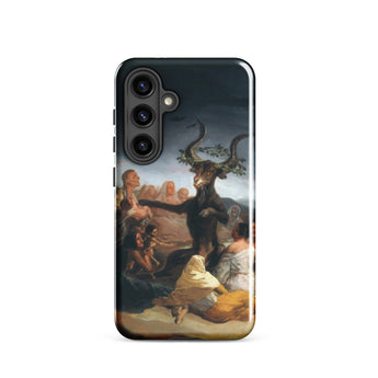Witches’ Sabbath - Francisco De Goya Samsung Case, Galaxy S24 / Gloss, Smartphone Dark Witches Sabbath Painting Design