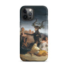 Witches Sabbath Francisco Goya Iphone Case, 12 Pro Max / Matte, Iphone Case Goya Painting
