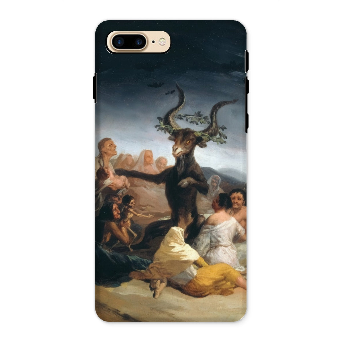 Witches Sabbath Francisco Goya Iphone Case, 8 Plus / Matte, Phone Case Goya’s Witches Sabbath’