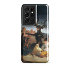 Witches’ Sabbath Francisco Goya Samsung Case, Galaxy S21 Ultra / Gloss, Black Smartphone Case Classical Painting Goat Headed Figure
