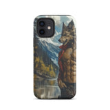 Wolfgang - Gay Wolf Art Iphone Case 12 / Matte Iphone Case Werewolf Design Case, Wolf Art