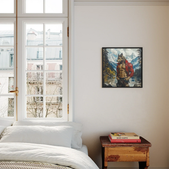 Wolfgang - Stampa d'arte Gay Wolf / Tela, Poster, Stampe e Opere d'arte visiva, Toby Leon