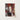 White-framed Print Painting Woman White Dress Red Curtains Rue Des Moulins, Maison, Close, Tall Pier Mirror, Toulouse-lautrec Painted,